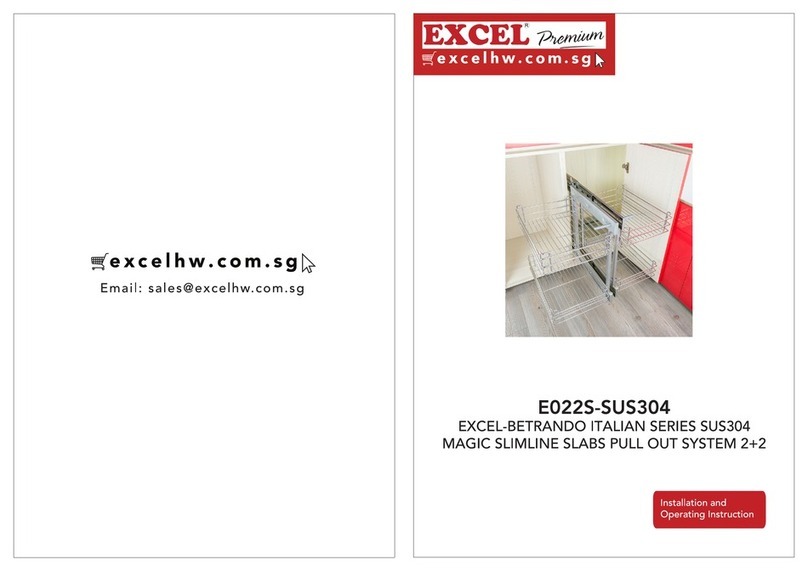 Excel Premium Betrando E022S-SUS304 User guide