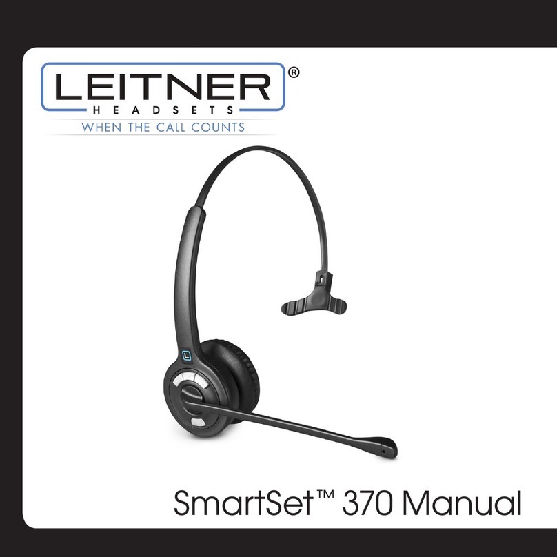 Leitner SmartSet 370 manual