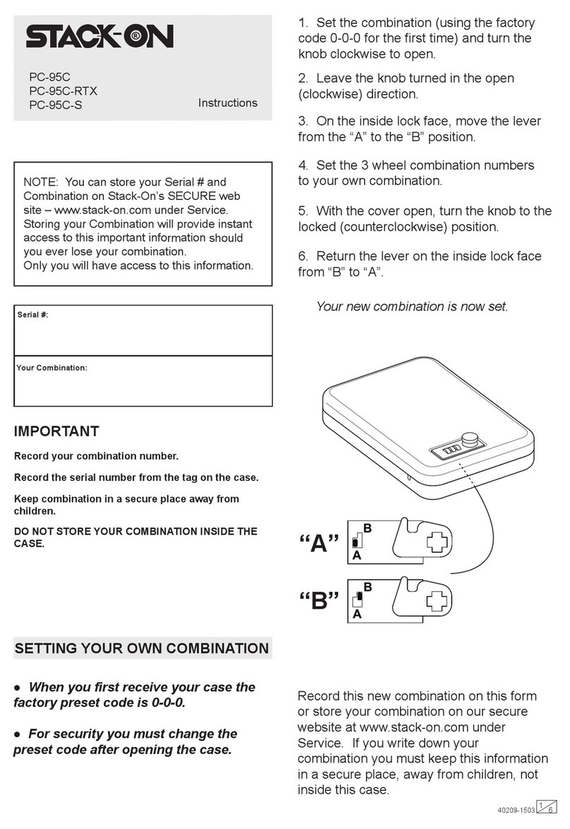 Stack-On PC-95C-RTX instructions