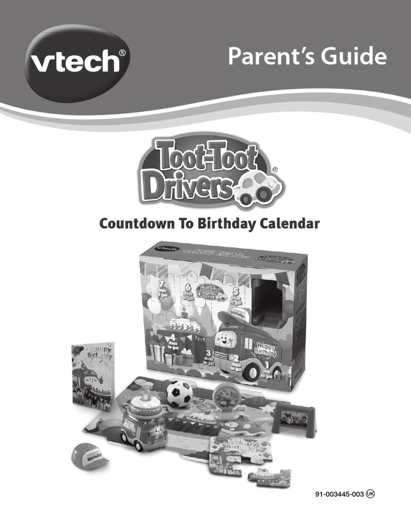 V-tech Toot Toot Drivers Assembly Instructions