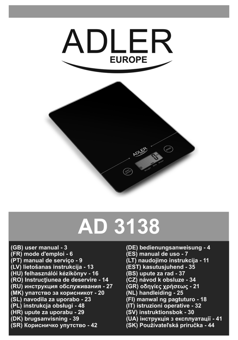 Adler AD 3138 user manual