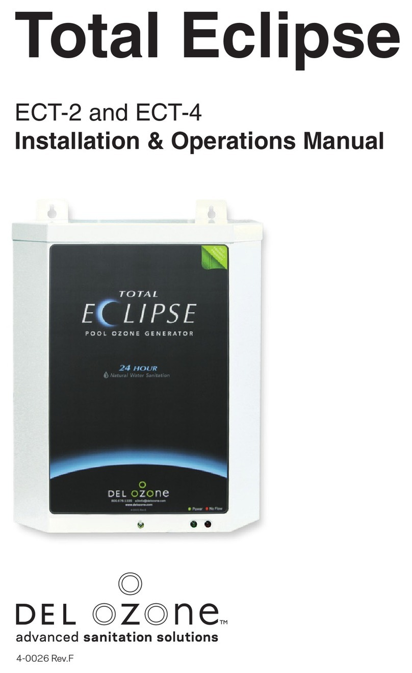 Del ozone Total Eclipse Series Installation & operation manual