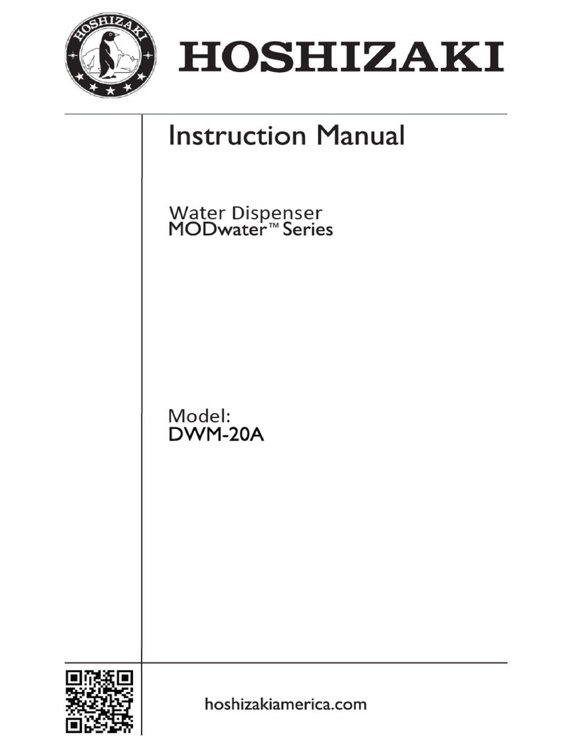 Hoshizaki MODwater Series instruction manual