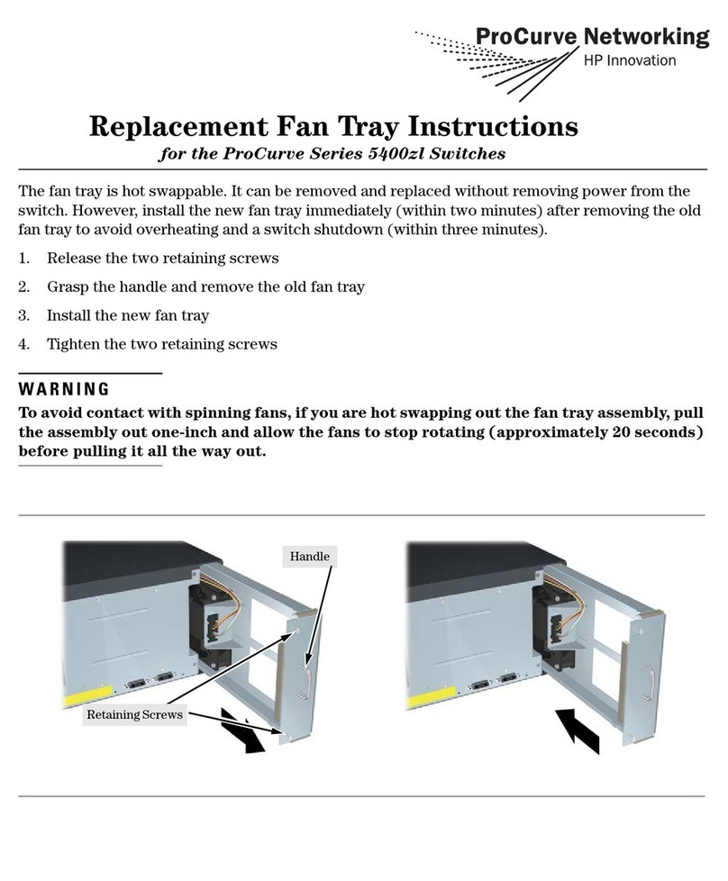 HP ProCurve 5400zl Series Guide