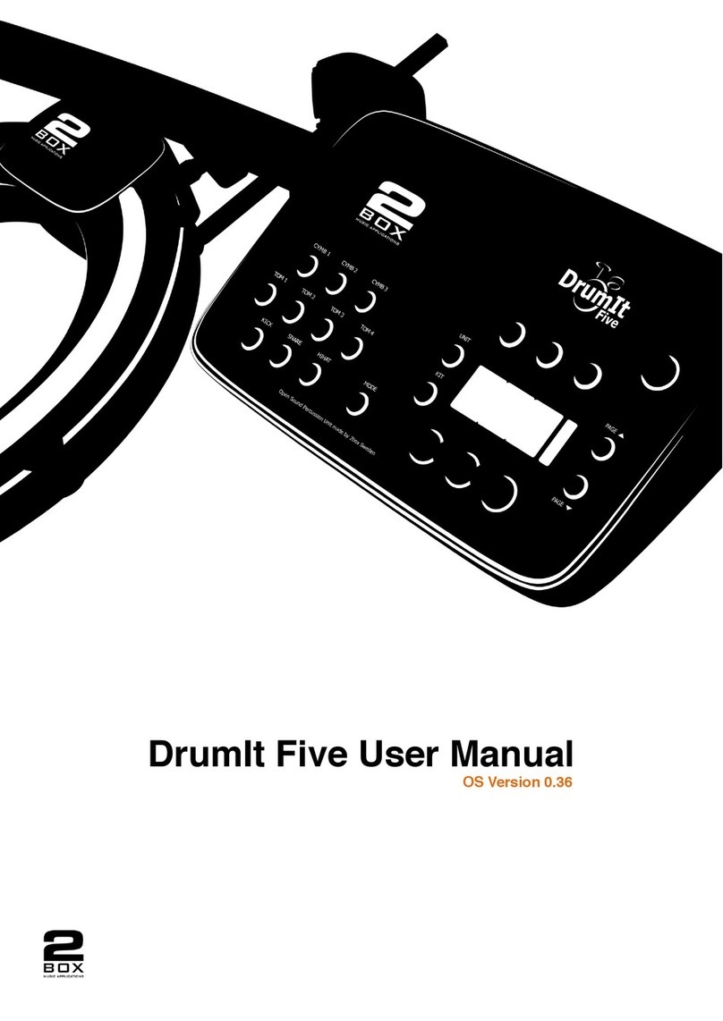 2Box DrumIt Five User manual