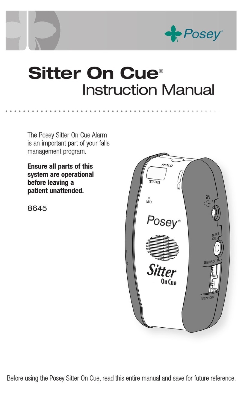 Posey Sitter On Cue instruction manual