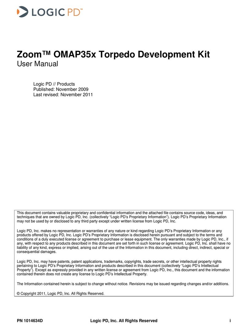 Logic PD Zoom Torpedo OMAP35 Series user manual