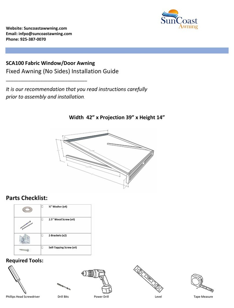 Suncoast SCA100 User manual