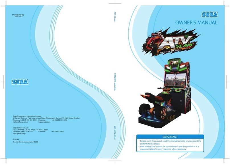Sega ATV Slam User manual
