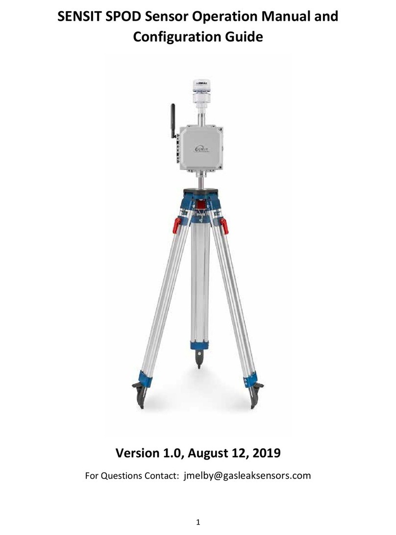 SENSIT Technologies SPOD User manual