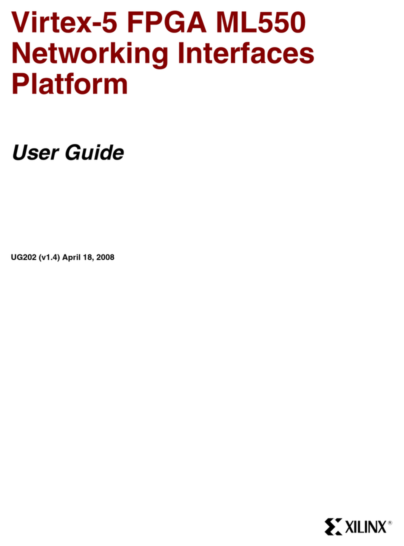 Xilinx Virtex-5 FPGA ML561 user guide