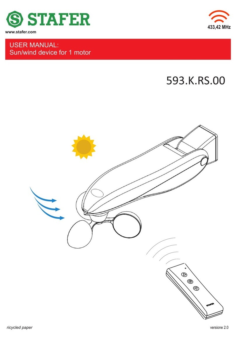 Stafer 593.K.RS.00 user manual