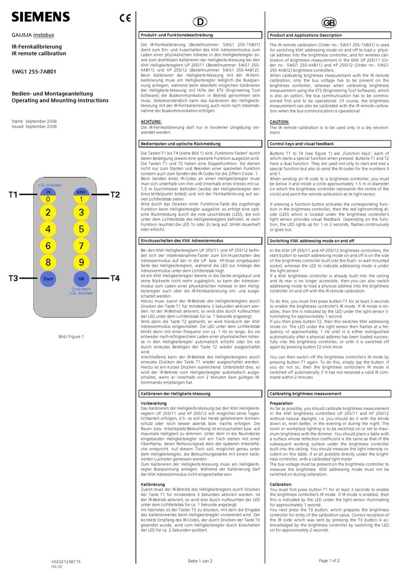 Siemens 5WG1 255-7AB01 Service manual Siemens 5WG1 255-7AB01 Service manual