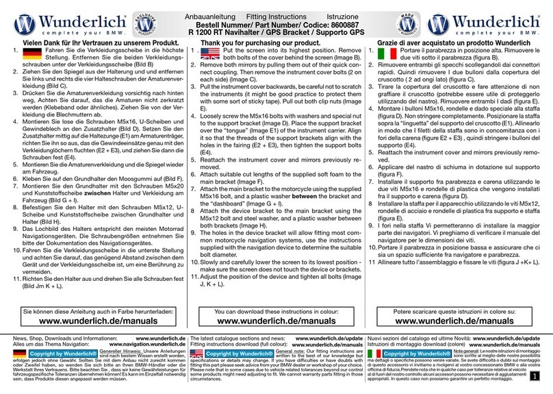 Wunderlich 8600887 Install guide
