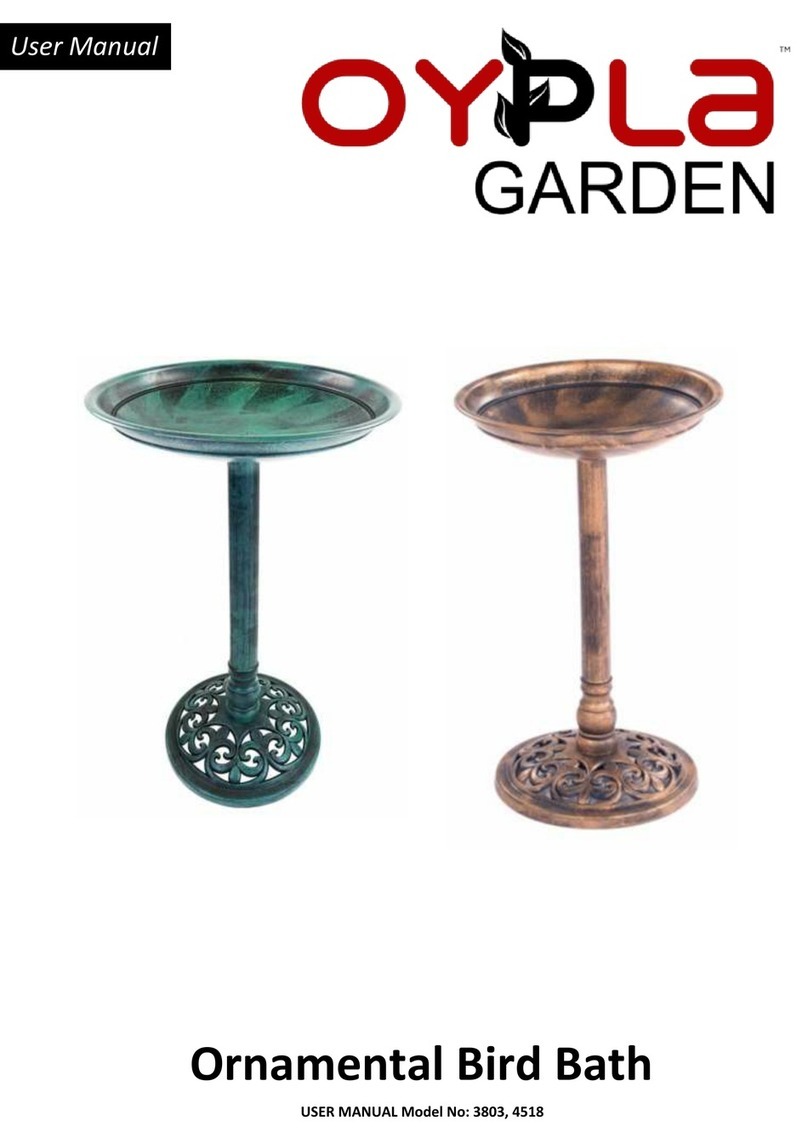 Oypla GARDEN 3803 user manual Oypla GARDEN 3803 user manual