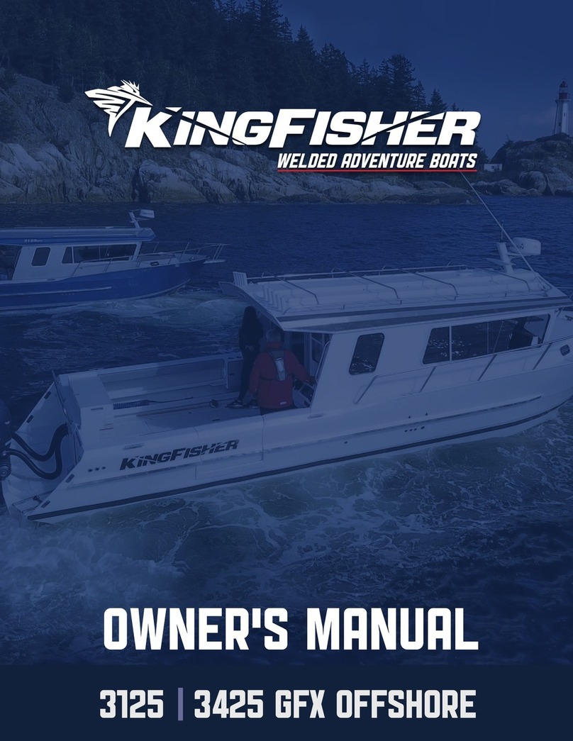 Kingfisher 3125 GFX OFFSHORE owner's manual
