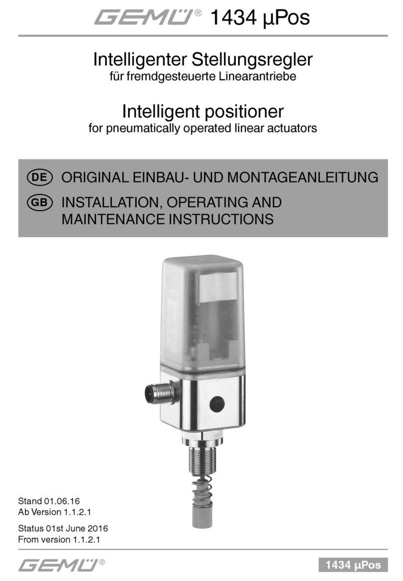 GEM 1434 mPos Assembly instructions