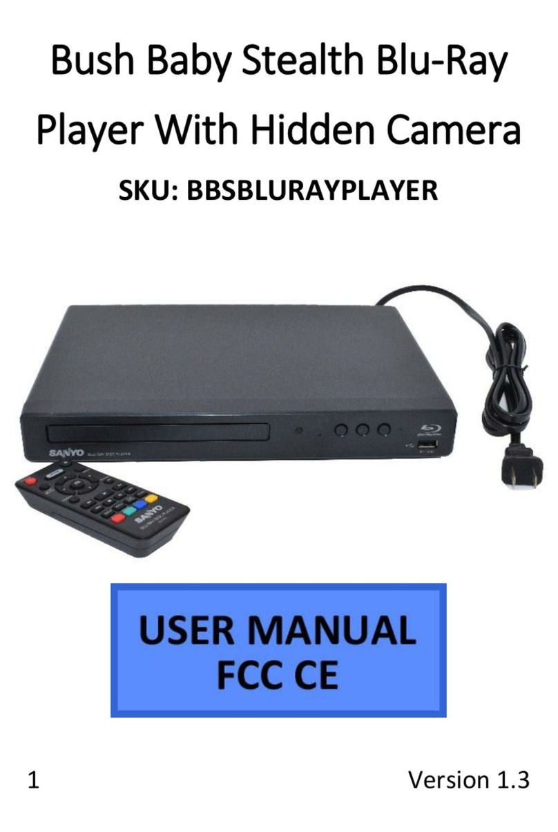 BushBaby BBSBLURAYPLAYER user manual