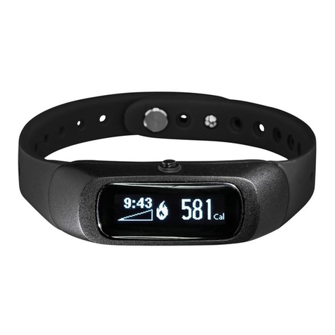 Goji GO Activity Tracker GATRBK15 instruction manual