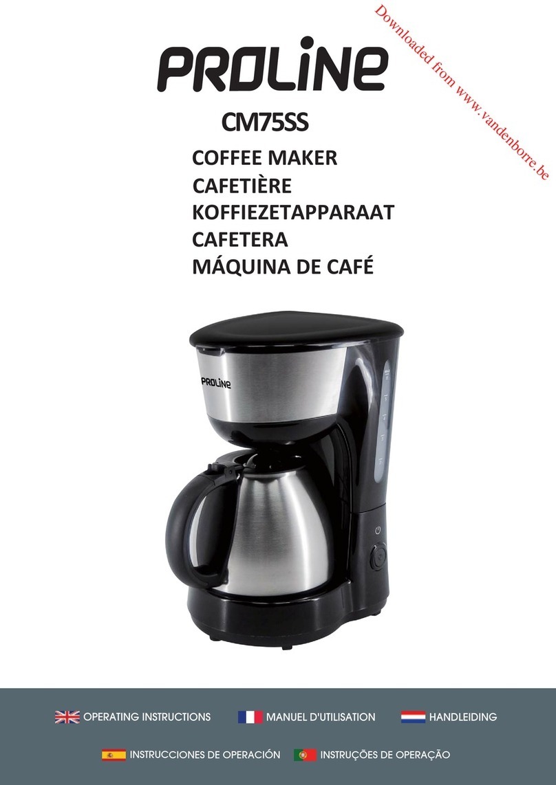 Proline CM75SS User manual Proline CM75SS User manual