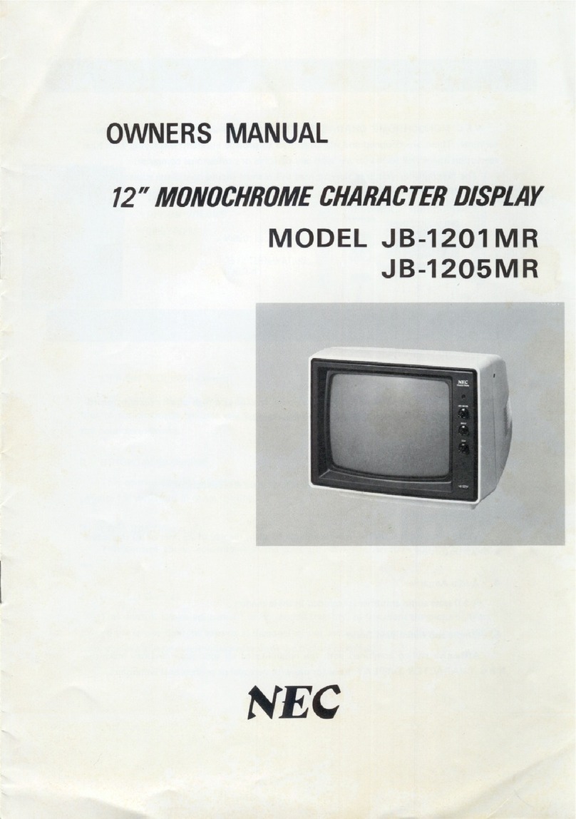 NEC JB-1201MR User manual
