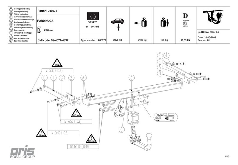 Oris 048973 User manual