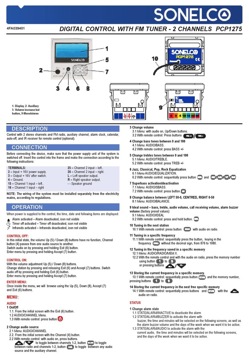 Sonelco PCP1275 manual