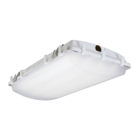 Eaton Metalux VT4S LED installation instructions Eaton Metalux VT4S LED installation instructions