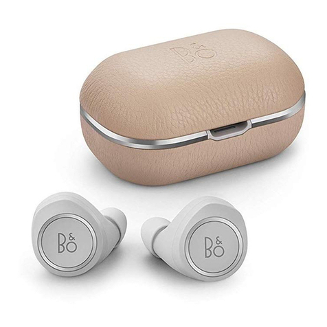 Bang & Olufsen BEOPLAY E8 2.0 WHITE User manual