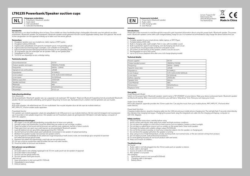 TOPPOINT LT91135 user manual