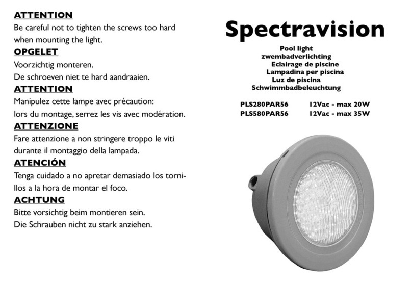 Spectravision PLS280PAR56 Installation instructions manual