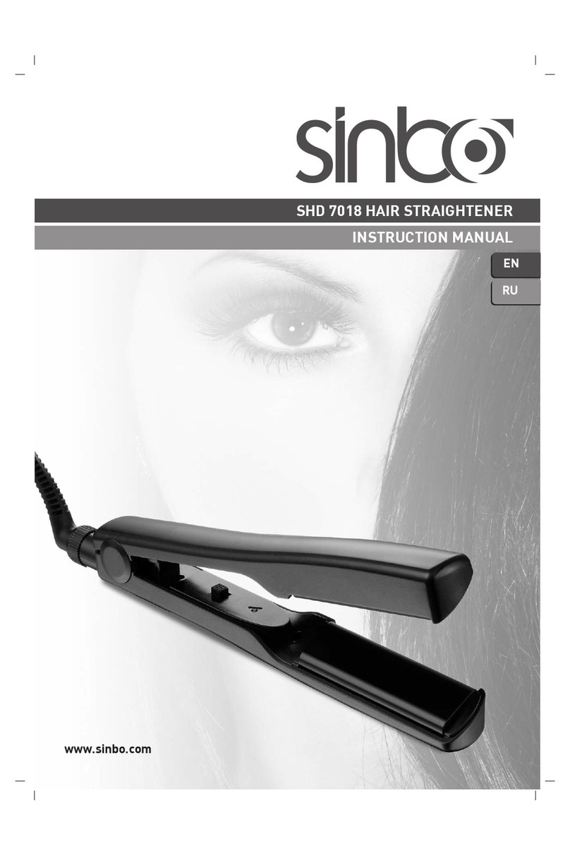 Sinbo SHD 7018 instruction manual