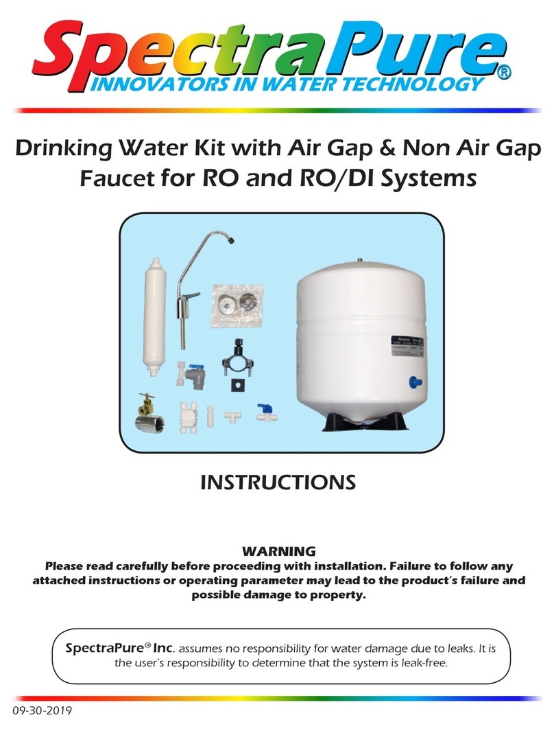 SpectraPure Drinking Water Kit instructions