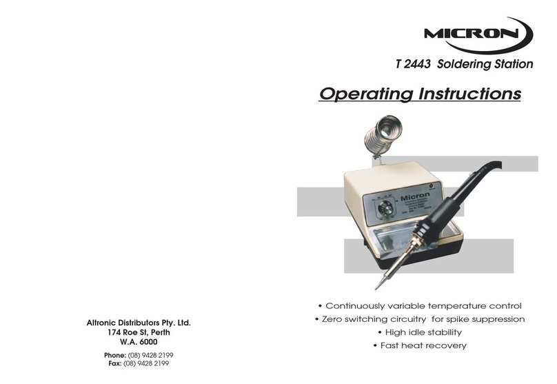 Micron T 2443 operating instructions