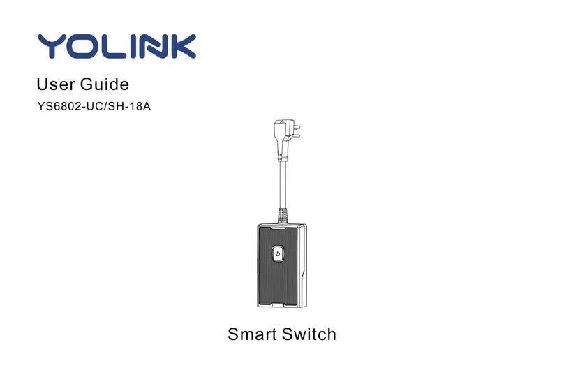 Yolink YS6802-UC/SH-18A User manual