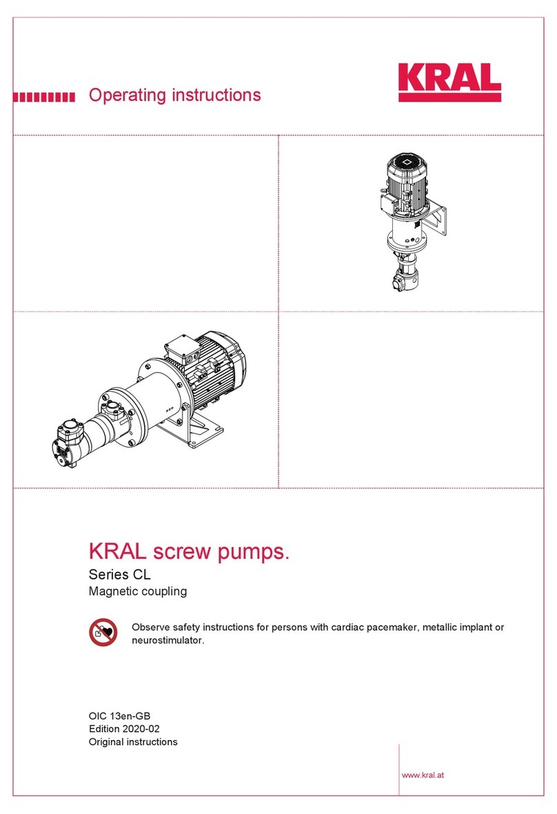 KRAL CL Series User manual