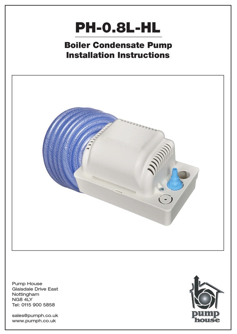 Pump House PH-0.8L-HL installation instructions