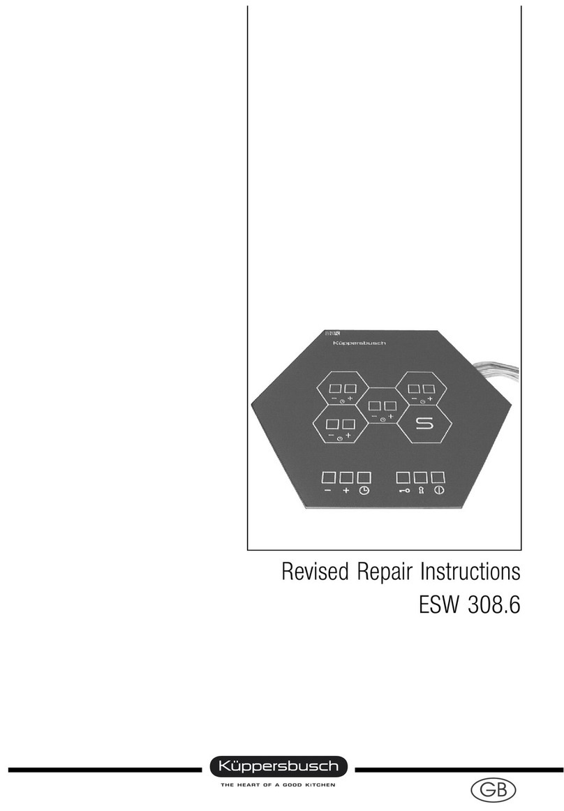 Kuppersbusch ESW 308.6 Setup guide
