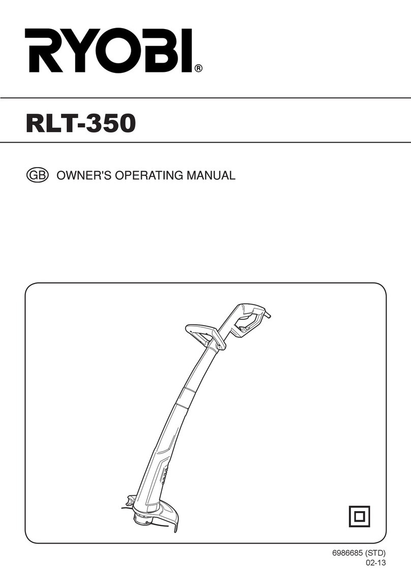 Ryobi RLT-350 Operation manual Ryobi RLT-350 Operation manual