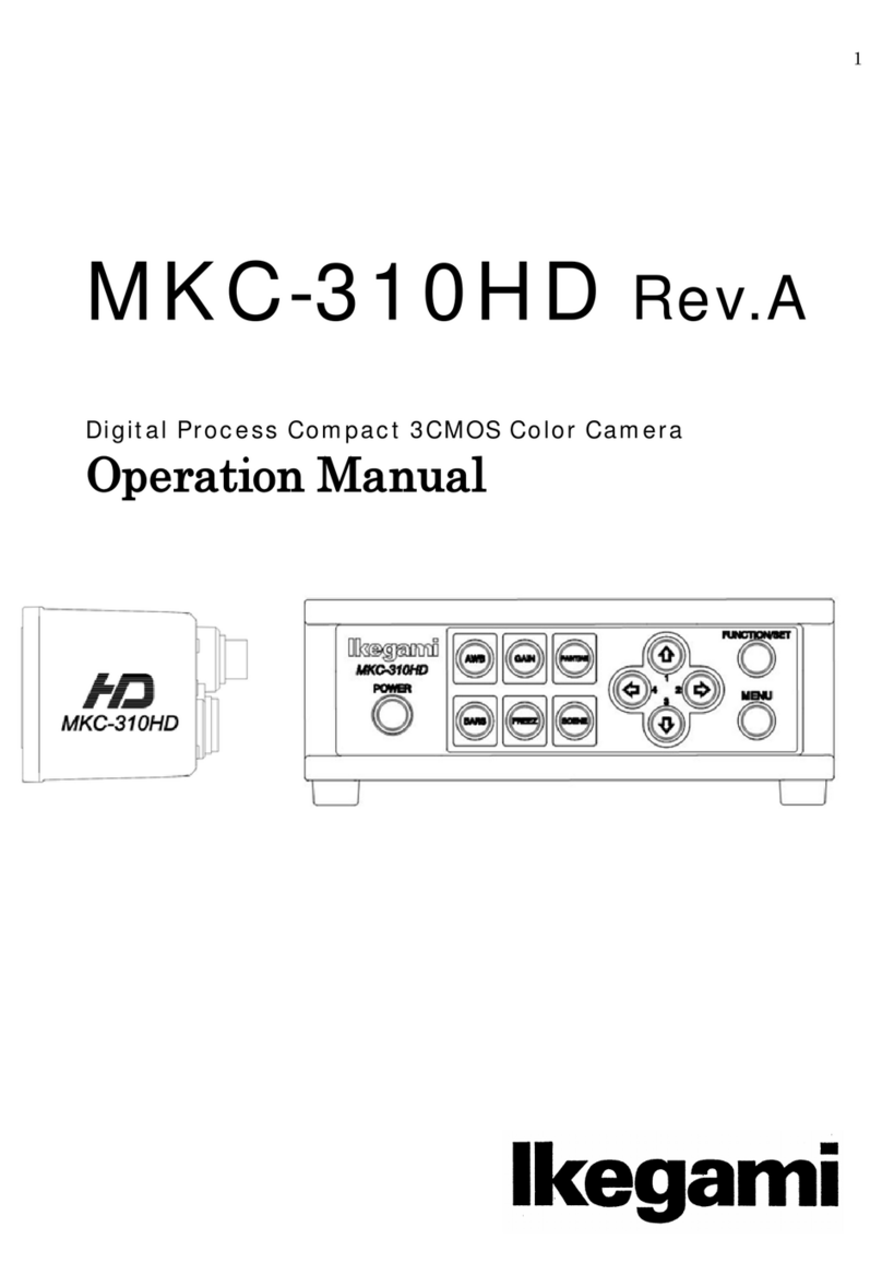Ikegami MKC-310HD User manual Ikegami MKC-310HD User manual
