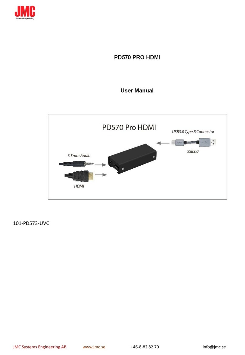 JMC PD570 PRO HDMI user manual
