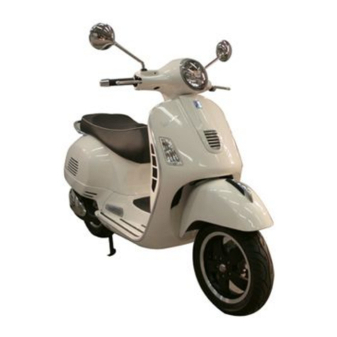 VESPA GTS Super 125 i.e. Service station manual