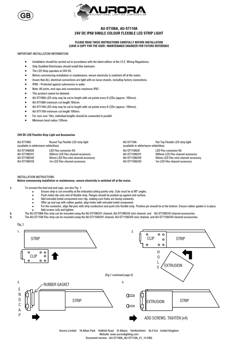 Aurora AU-ST106A Series manual