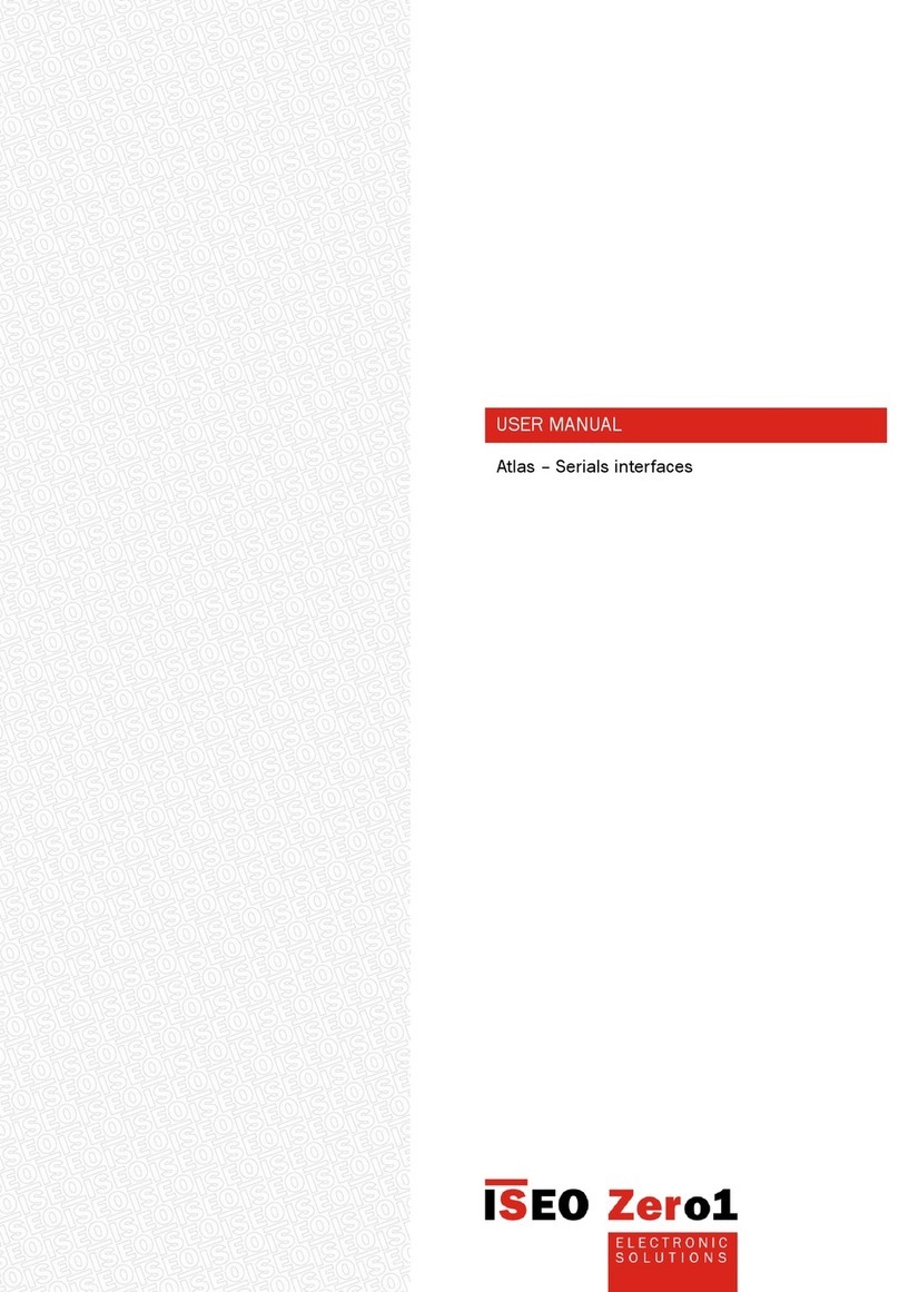 Iseo Zero1 Atlas user manual