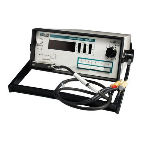 Tegam 253 User manual