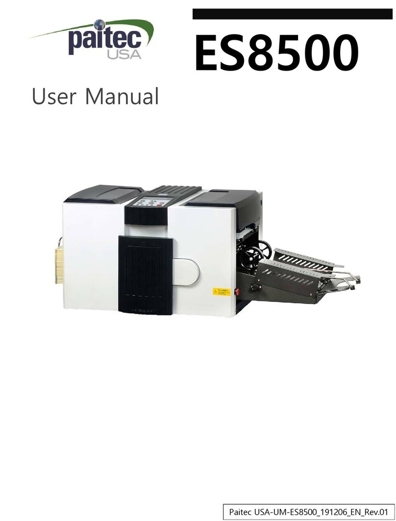 Paitec ES8500 User manual