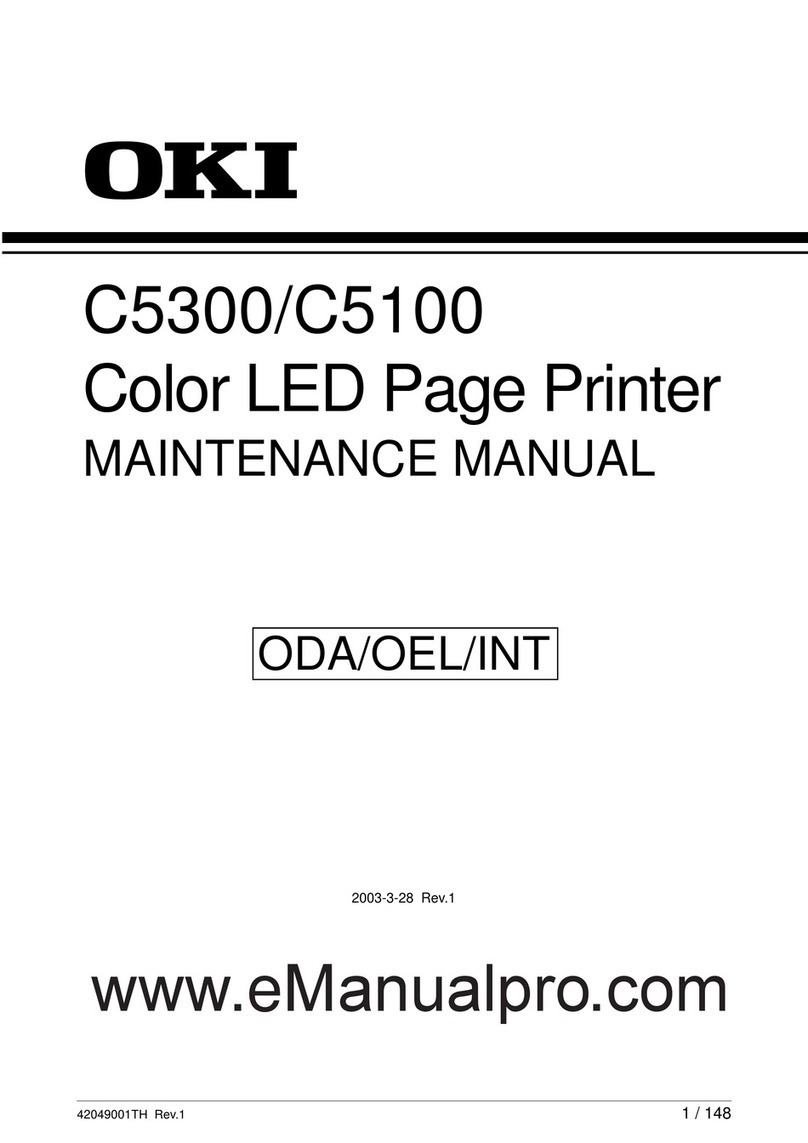 Oki C5100 User manual Oki C5100 User manual