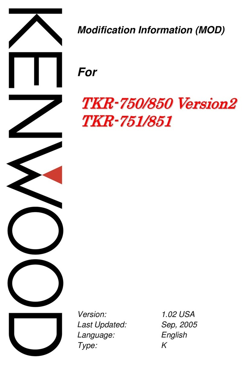 Kenwood TKR-751 Modification Information