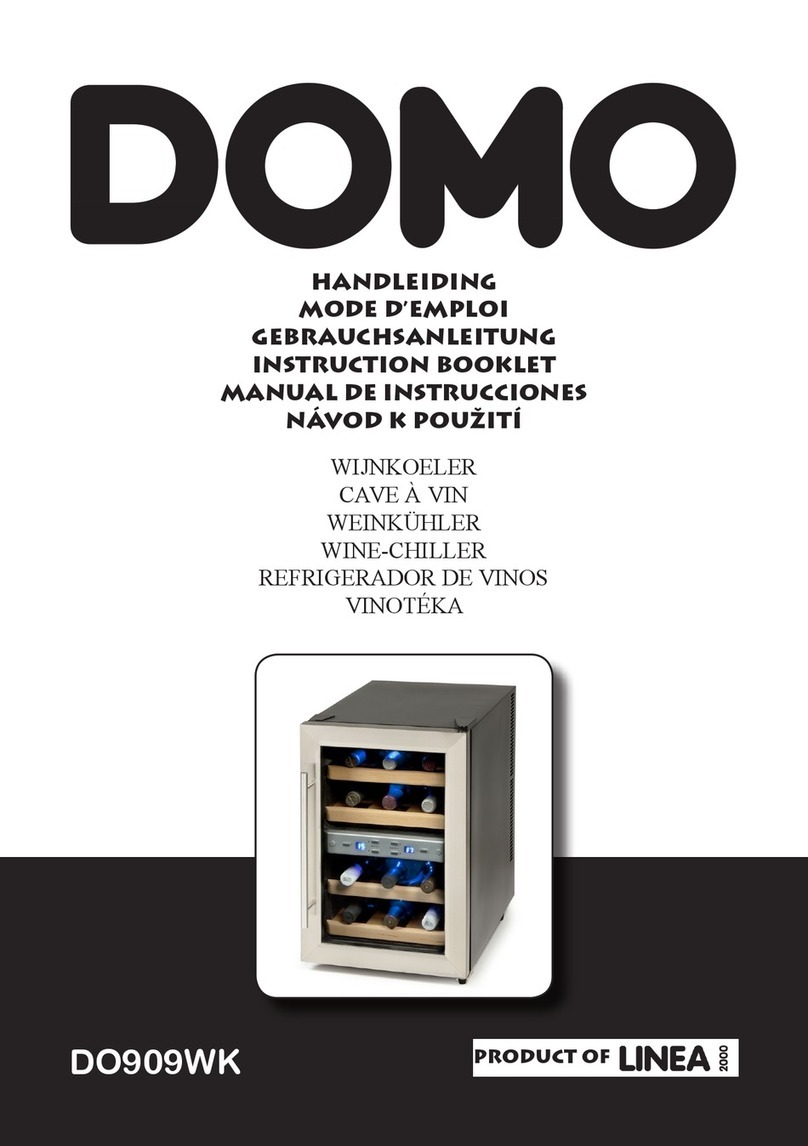 Linea 2000 DOMO DO909WK Instruction booklet
