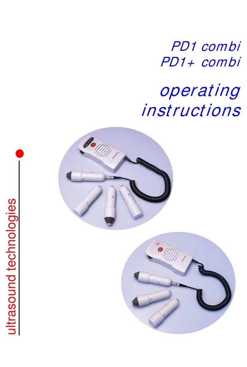 Ultrasound Technologies PD1+ combi User manual Ultrasound Technologies PD1+ combi User manual